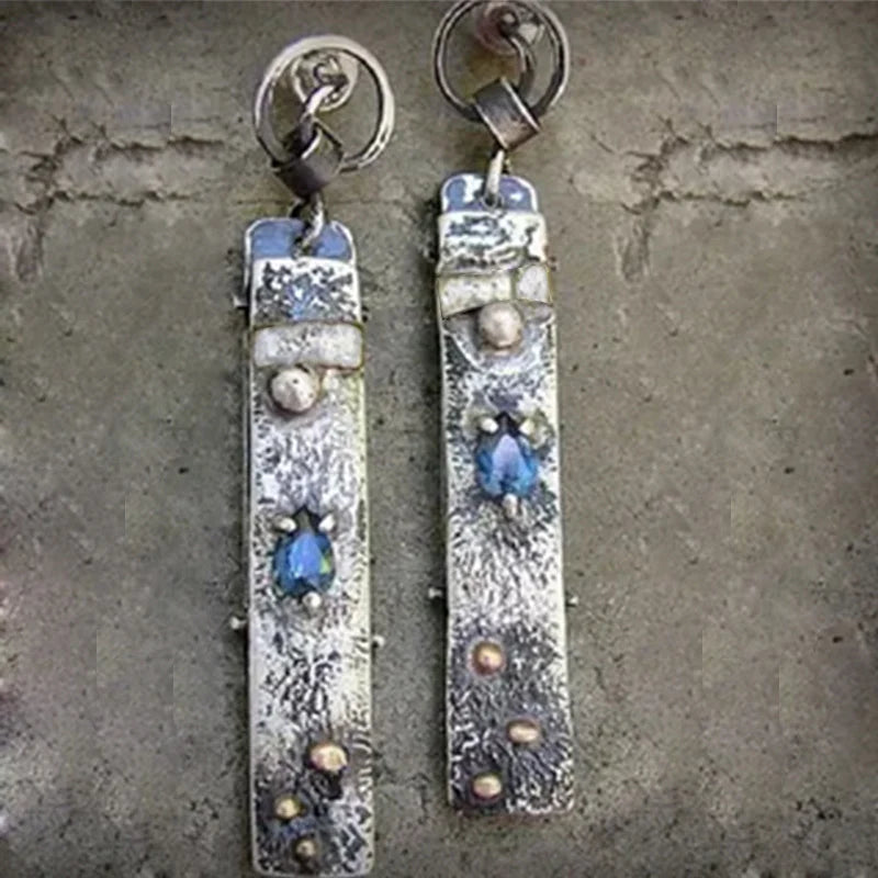 Blue Handmade Earrings
