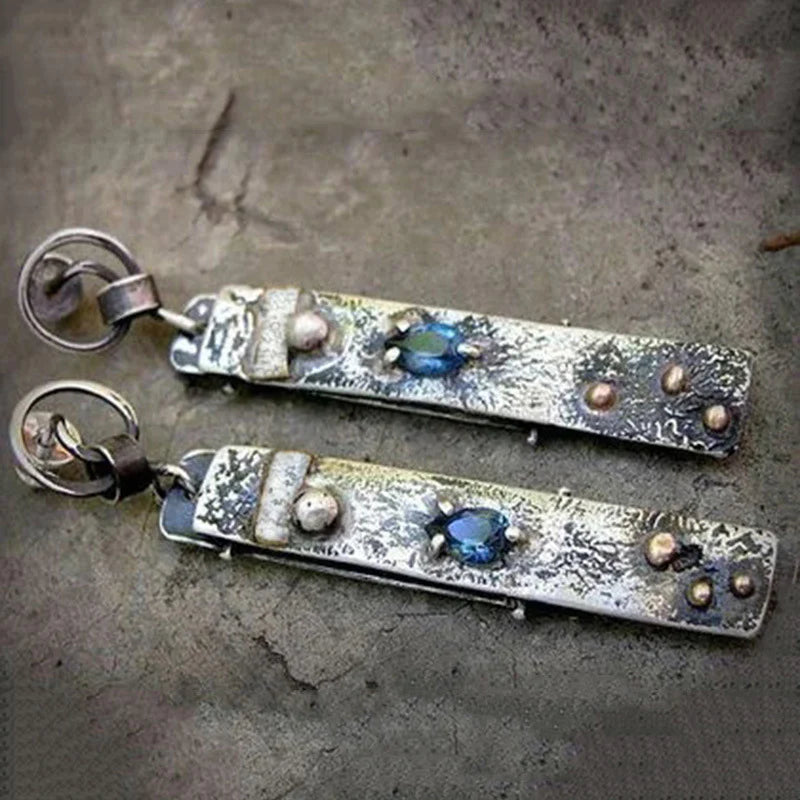 Blue Handmade Earrings