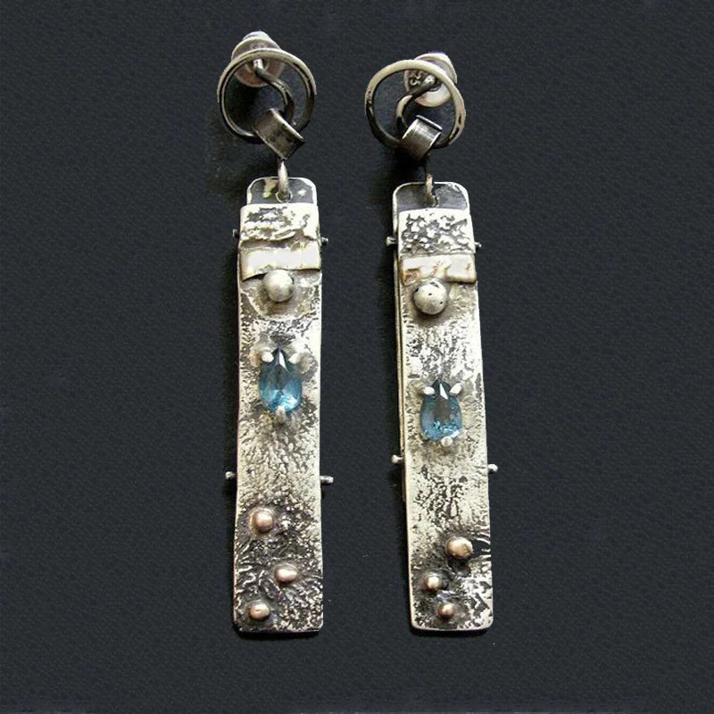 Blue Handmade Earrings