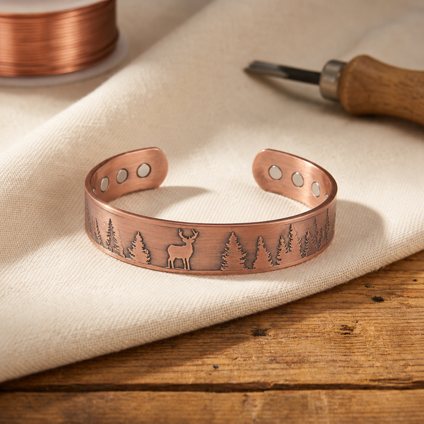 Proud Stag | Copper Bracelet