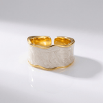 Handmade Art Vintage Ring — (Adjustable)