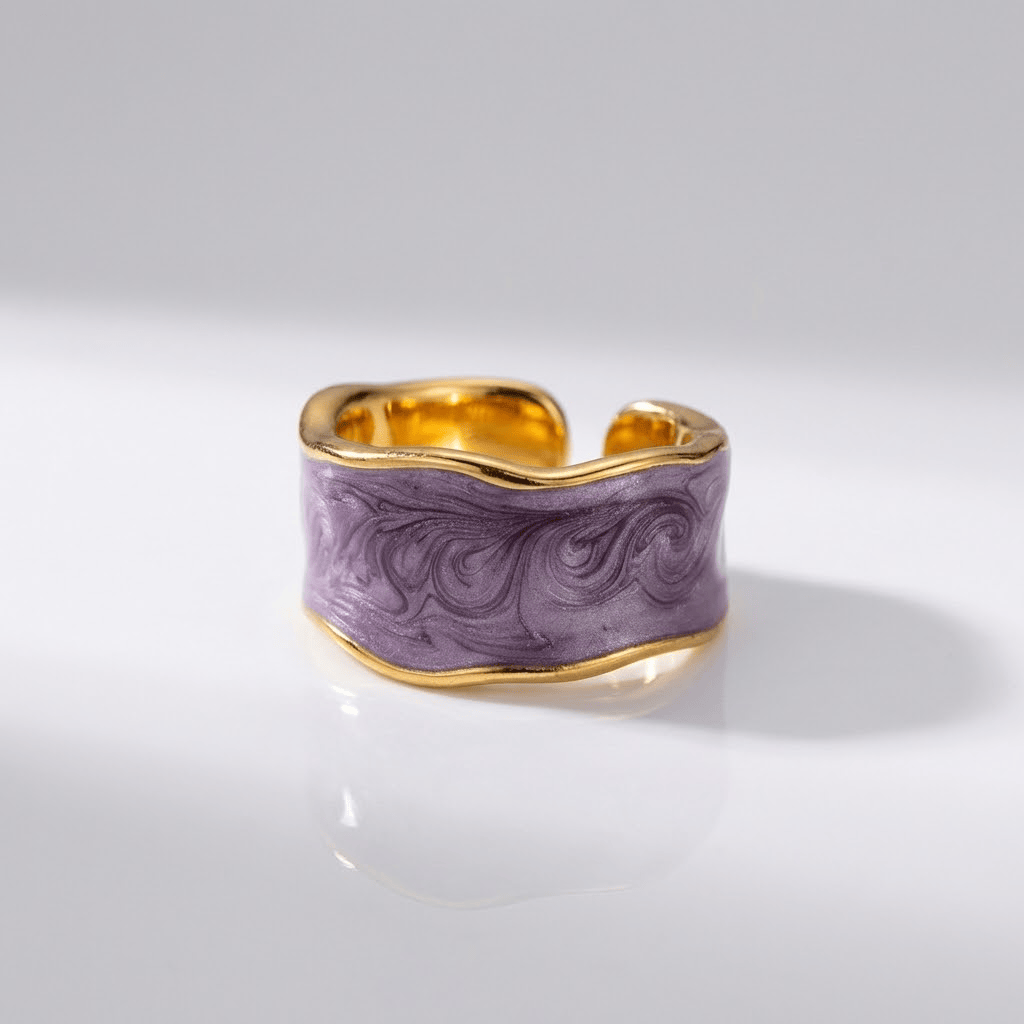 Handmade Art Vintage Ring — (Adjustable)