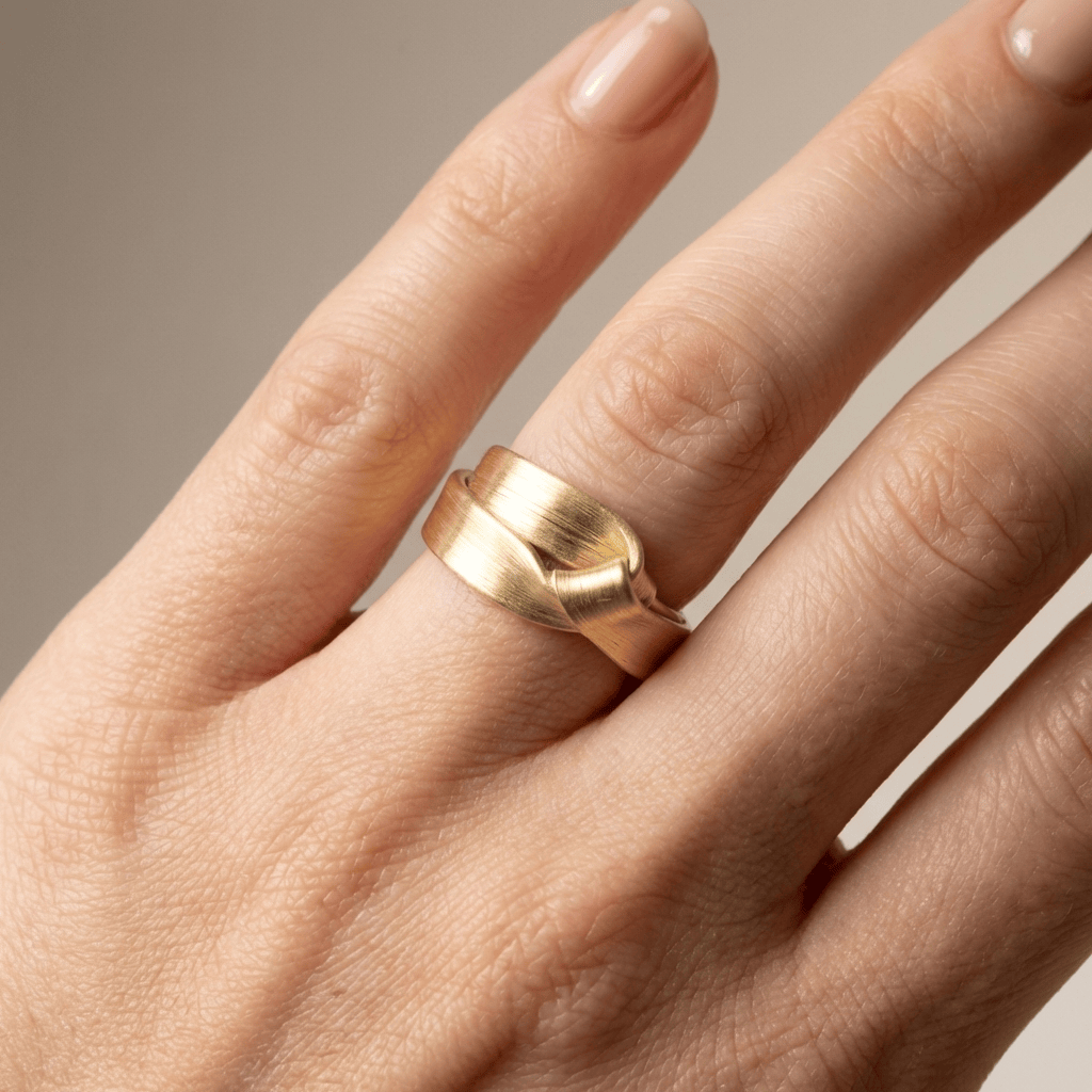 Gold Wrap Vintage Ring — (Adjustable)