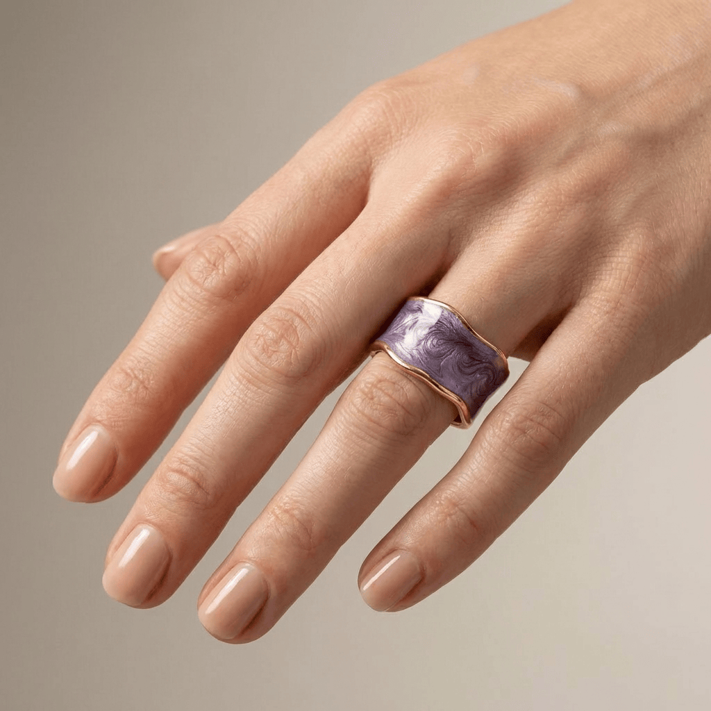 Handmade Art Vintage Ring — (Adjustable)