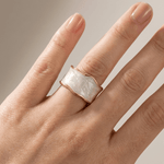 Handmade Art Vintage Ring — (Adjustable)