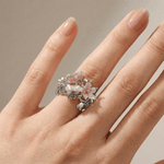Silver Butterfly Dreamer Ring — (Adjustable)