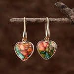 Imperial Jasper Love Earrings