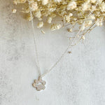 Elegant Silver Paw Necklace — Stainless Steel