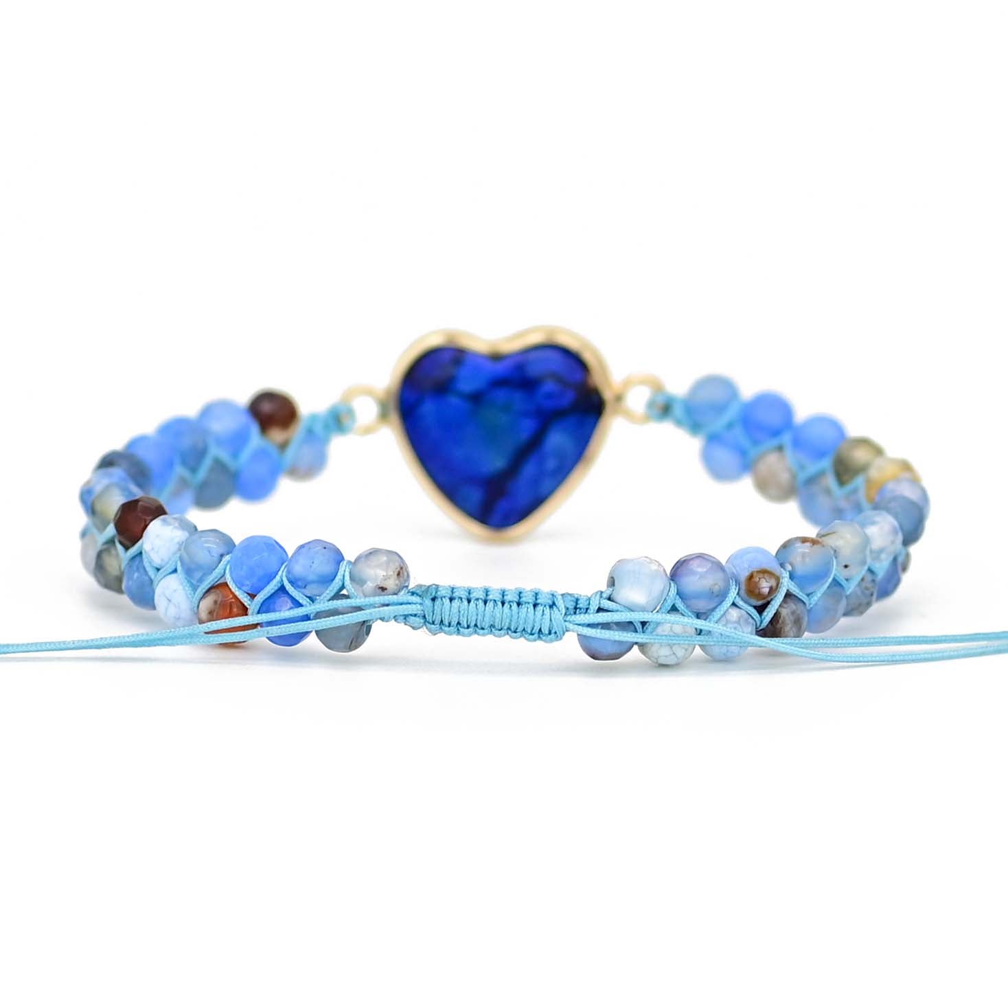 Vibrant Agate Love Bracelet