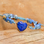 Vibrant Agate Love Bracelet