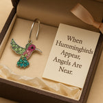 Colourful Hummingbird Sparkle Earrings