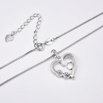 Paw & Heart Infinity Charm Necklace