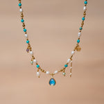 Opal & Pearl Necklace