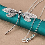 Sterling Silver Dragonfly Necklace — Grace & Transformation