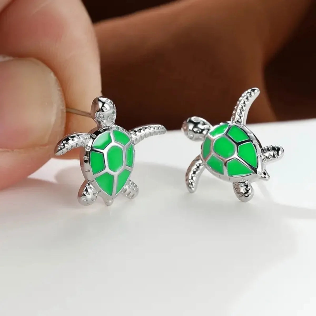 Seaweed Stud Earrings