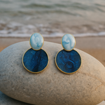 Sky & Deep Sea Earrings