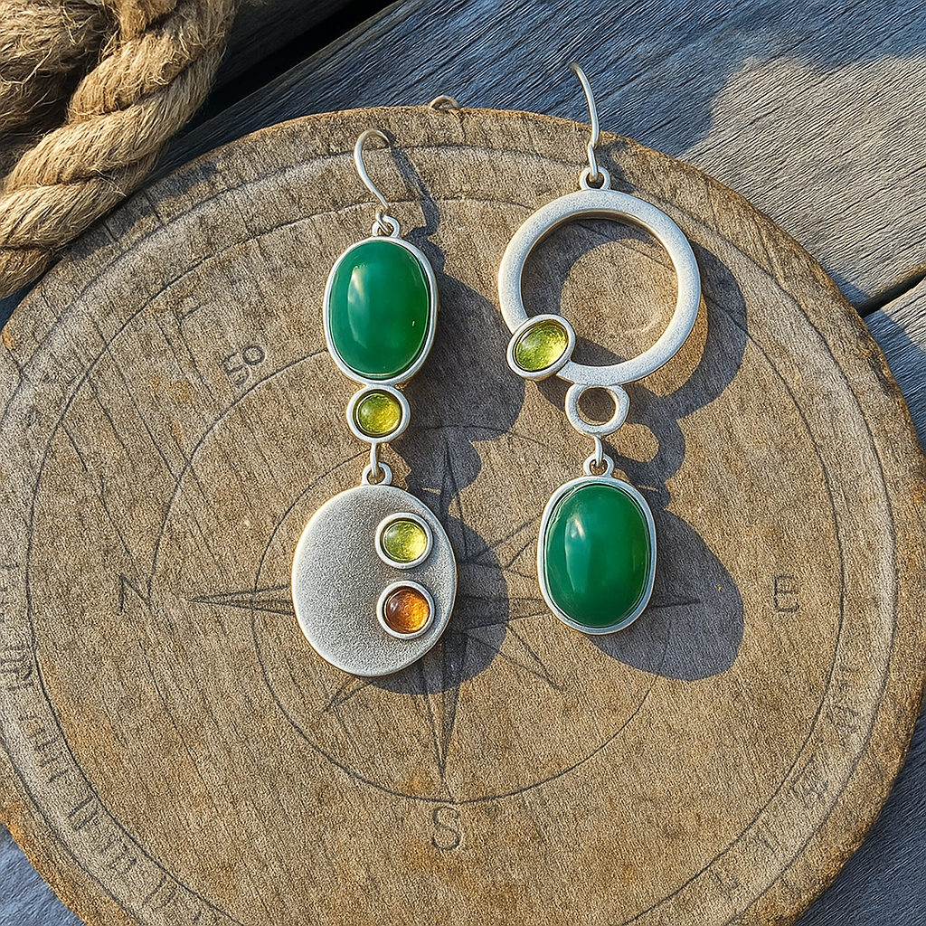 Sabrina Silver Drop Earrings