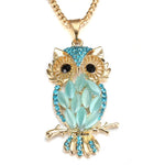 Gold Owl Necklace