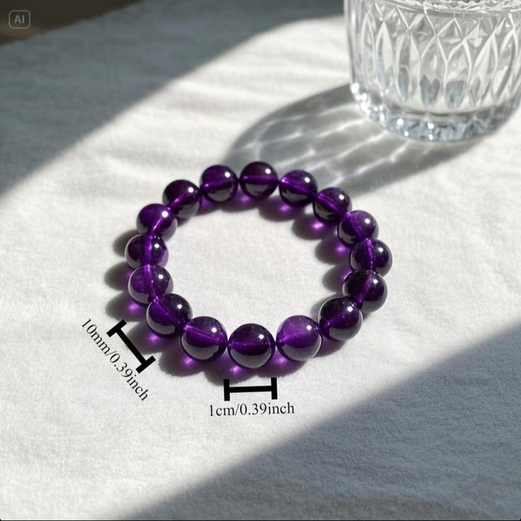 Valeria Purple Pearl Bracelet