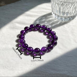 Valeria Purple Pearl Bracelet