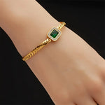 Ioanna Green Emerald Bracelet