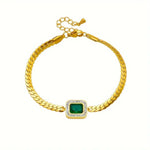 Ioanna Green Emerald Bracelet