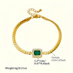 Ioanna Green Emerald Bracelet