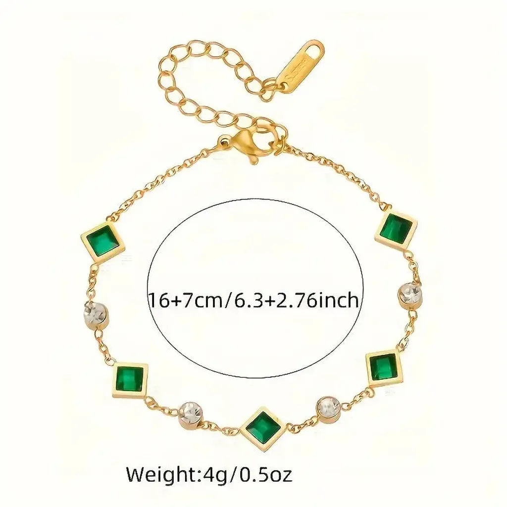 Carolina Emerald Bracelet