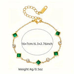 Carolina Emerald Bracelet
