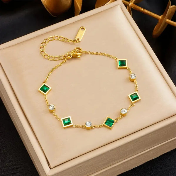 Carolina Emerald Bracelet