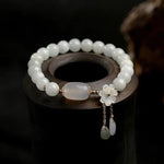 Aquamarine & Pearl Bracelet