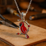 Red Cardinal Memorial Pendant