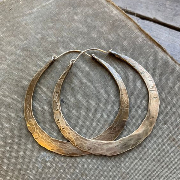 Vintage Antique Hoop Earrings