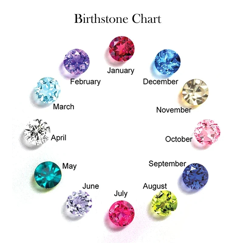 Angel Wing Birthstone Pendant