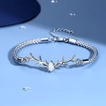Antler Hartarmband with Zirconia