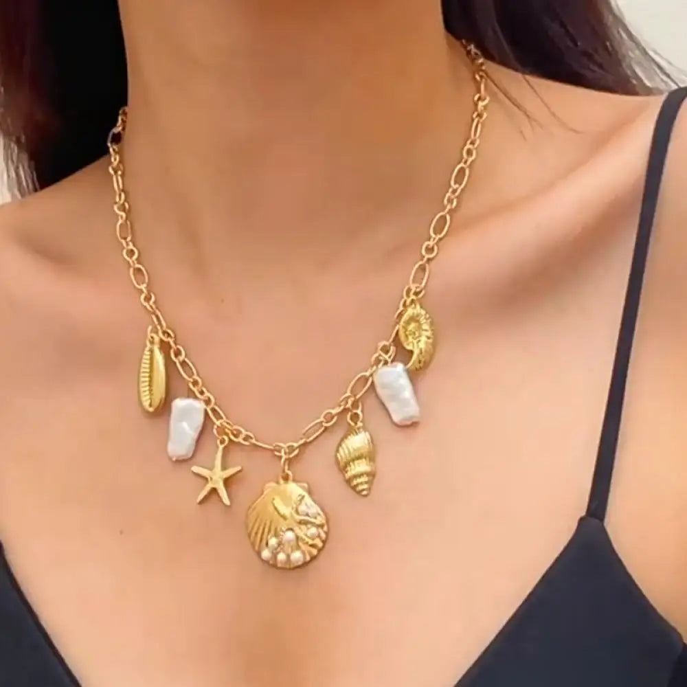Pearl Constellation Ocean Treasure Necklace