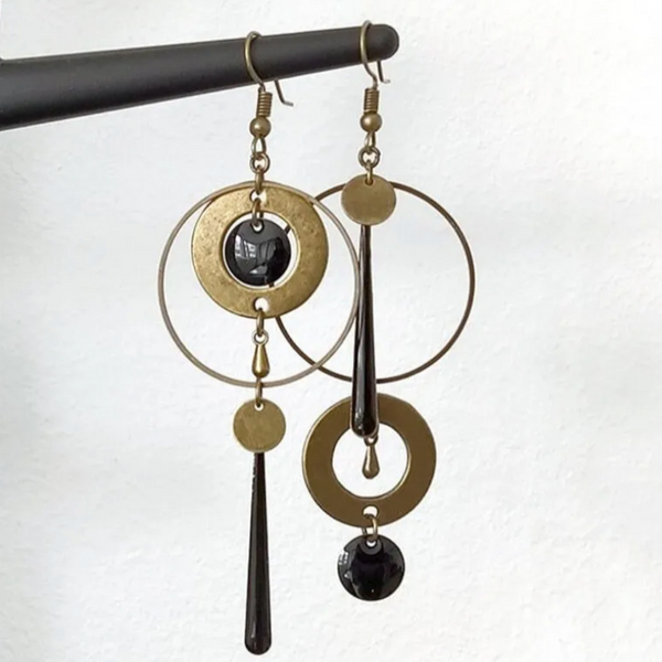Vintage Gold Drop Earrings