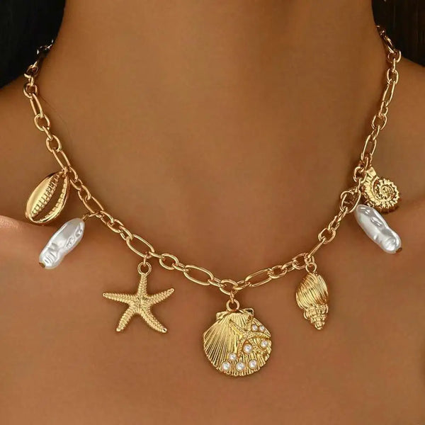 Pearl Constellation Ocean Treasure Necklace