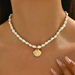 Ocean Dreams Shell Pendant Necklace