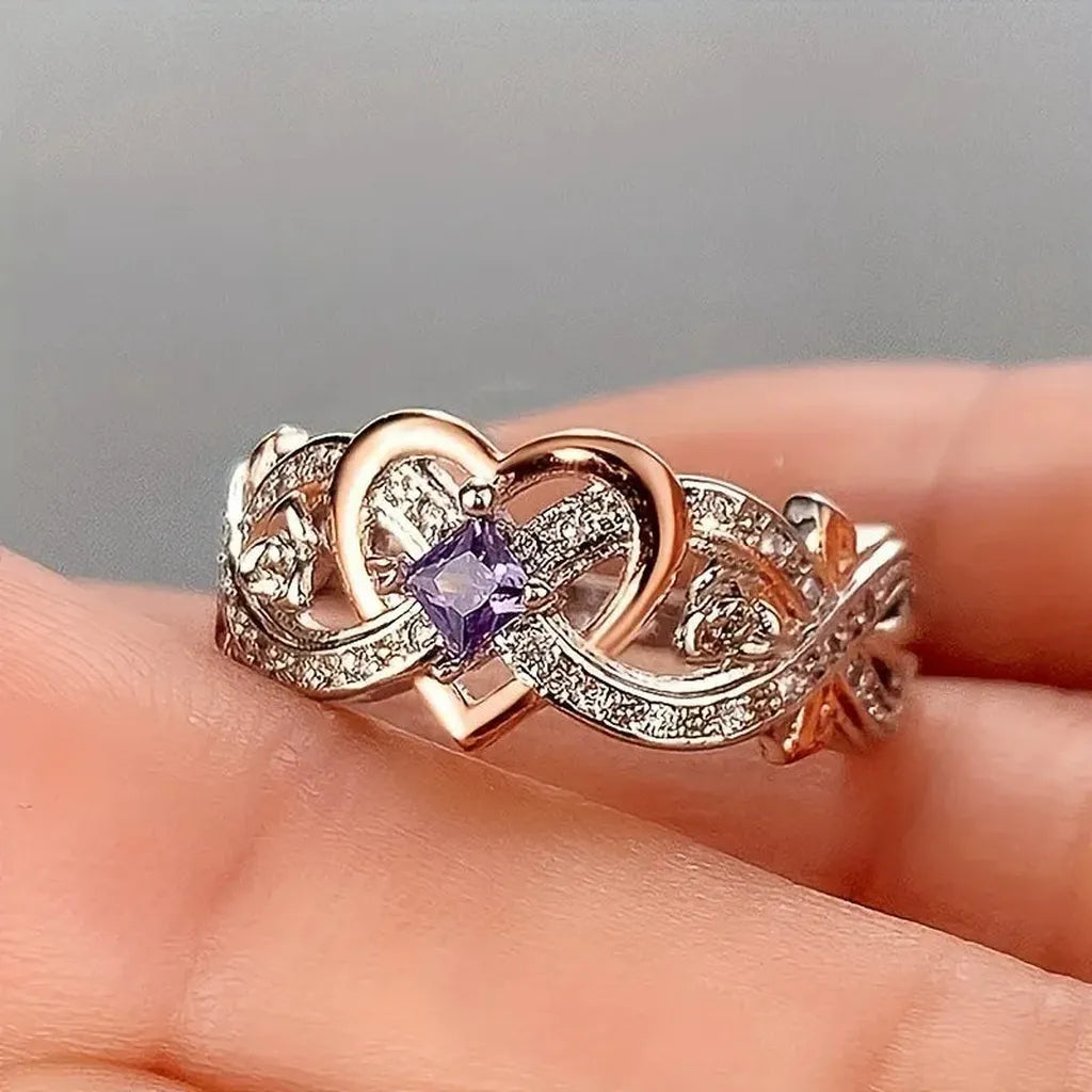Two-Tone Mixed Gold Ring
