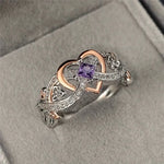 Two-Tone Mixed Gold Ring