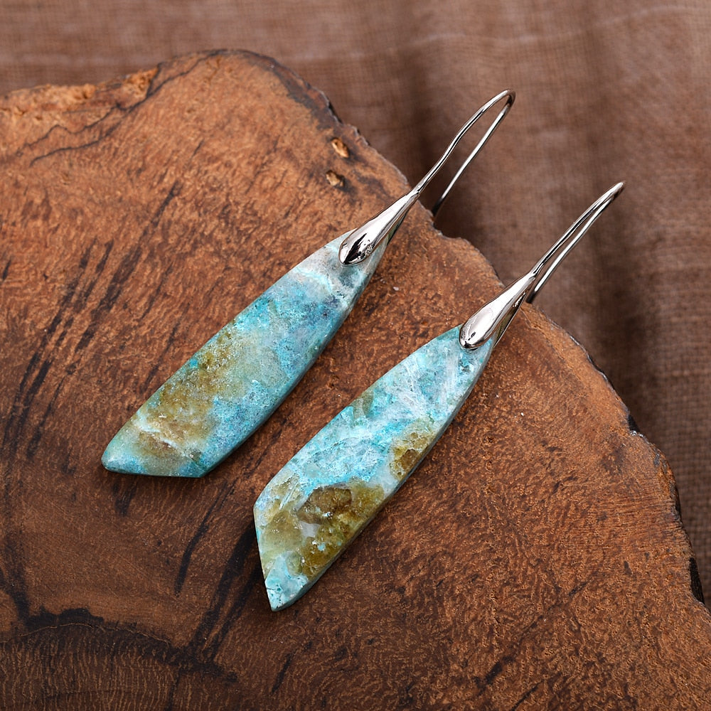 Amazonite Drop Earrings