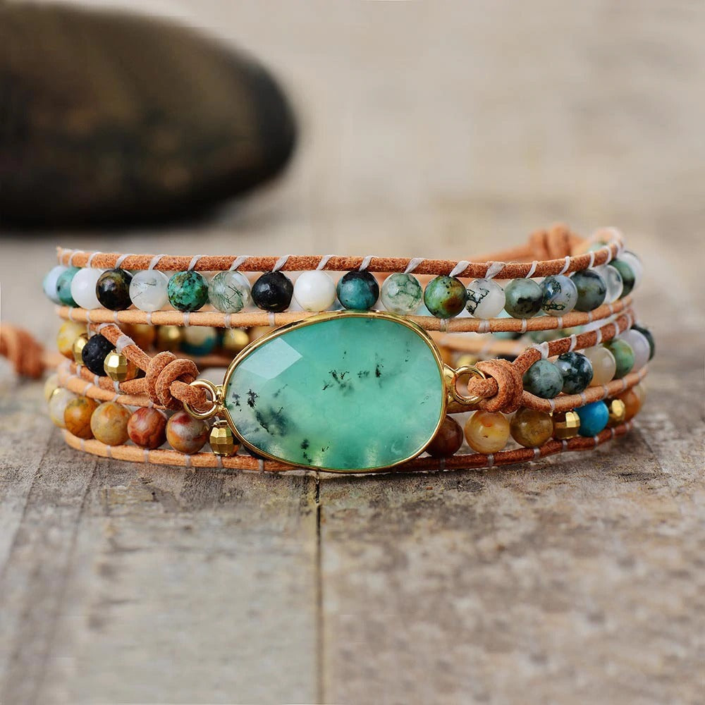Jade & Mosagaat Bracelet