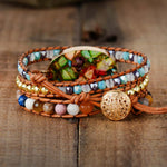Colour Splash Jasper Bracelet