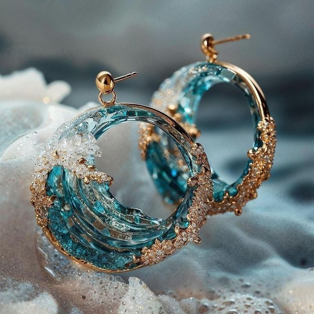 Exotic Ocean Earrings
