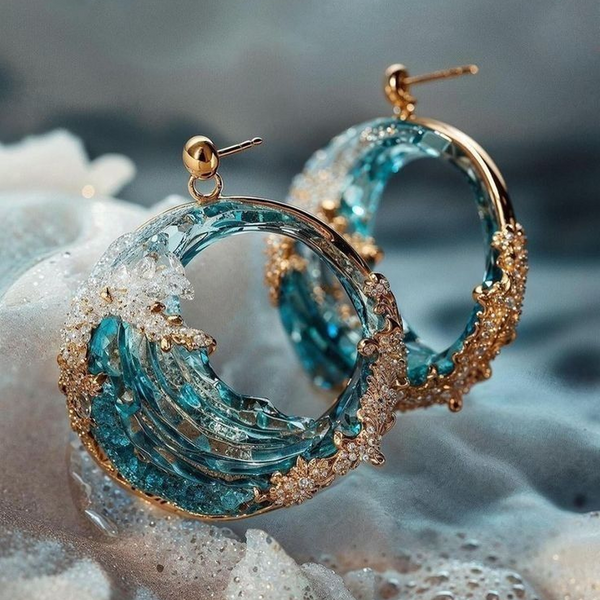 Exotic Ocean Earrings