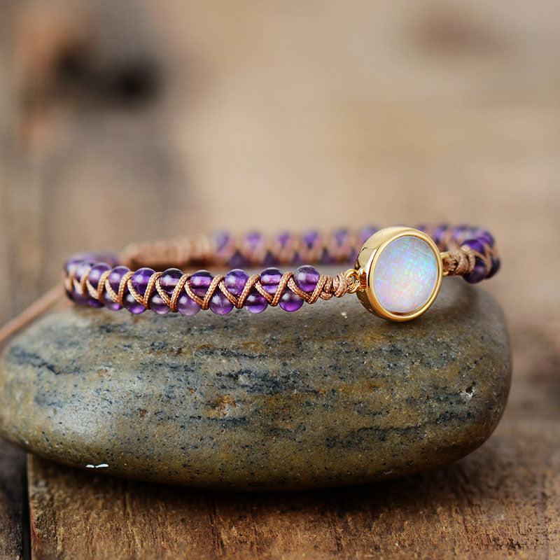 Vibrant Amethyst Bracelet