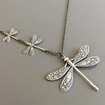 Vintage Dragonfly Necklace — Symbol of Change, Light & Freedom