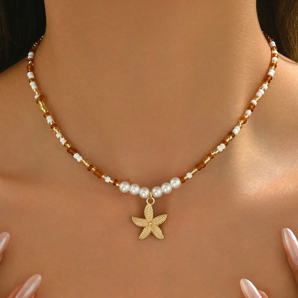 Ocean Dreams Shell Pendant Necklace