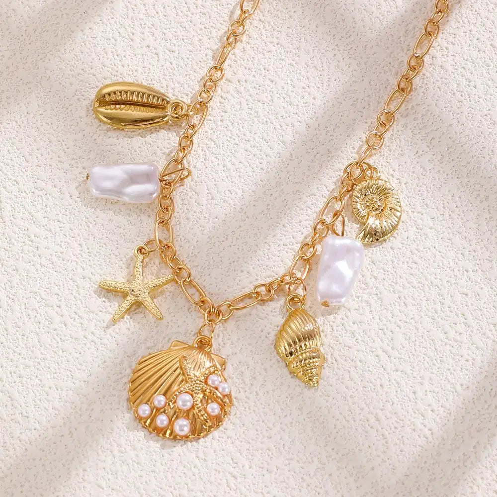 Pearl Constellation Ocean Treasure Necklace